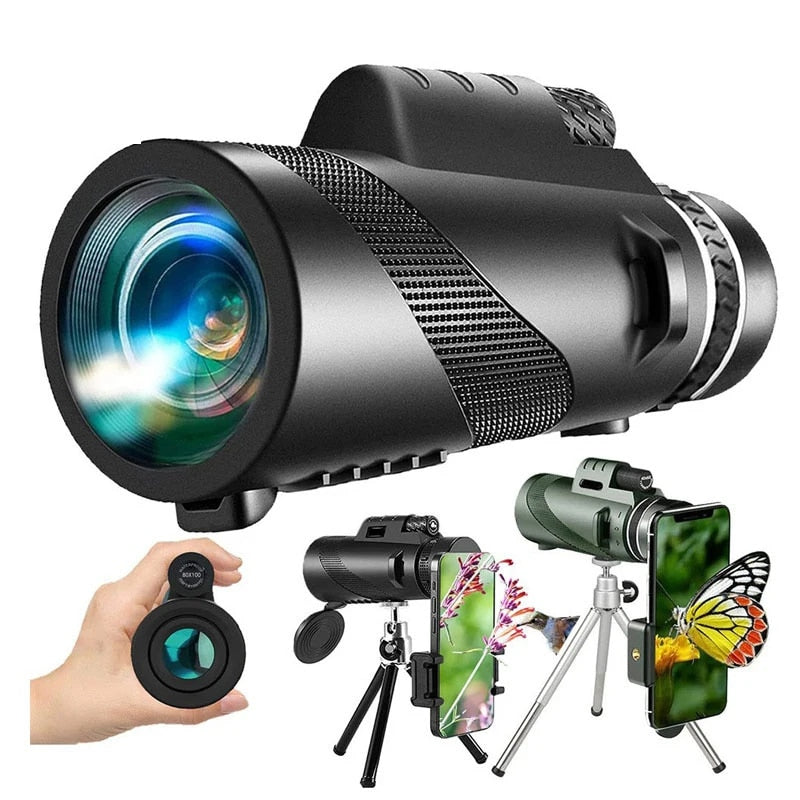 Monocular Potente Doble Enfoque 16x52 Pa