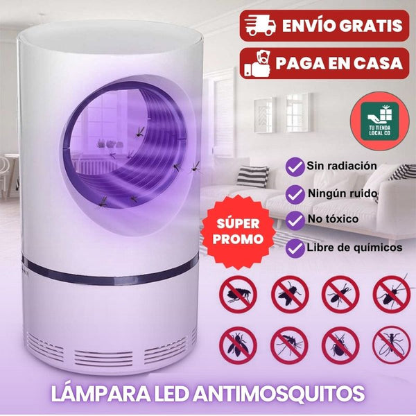 Lampara led antimosquitos con luz UV