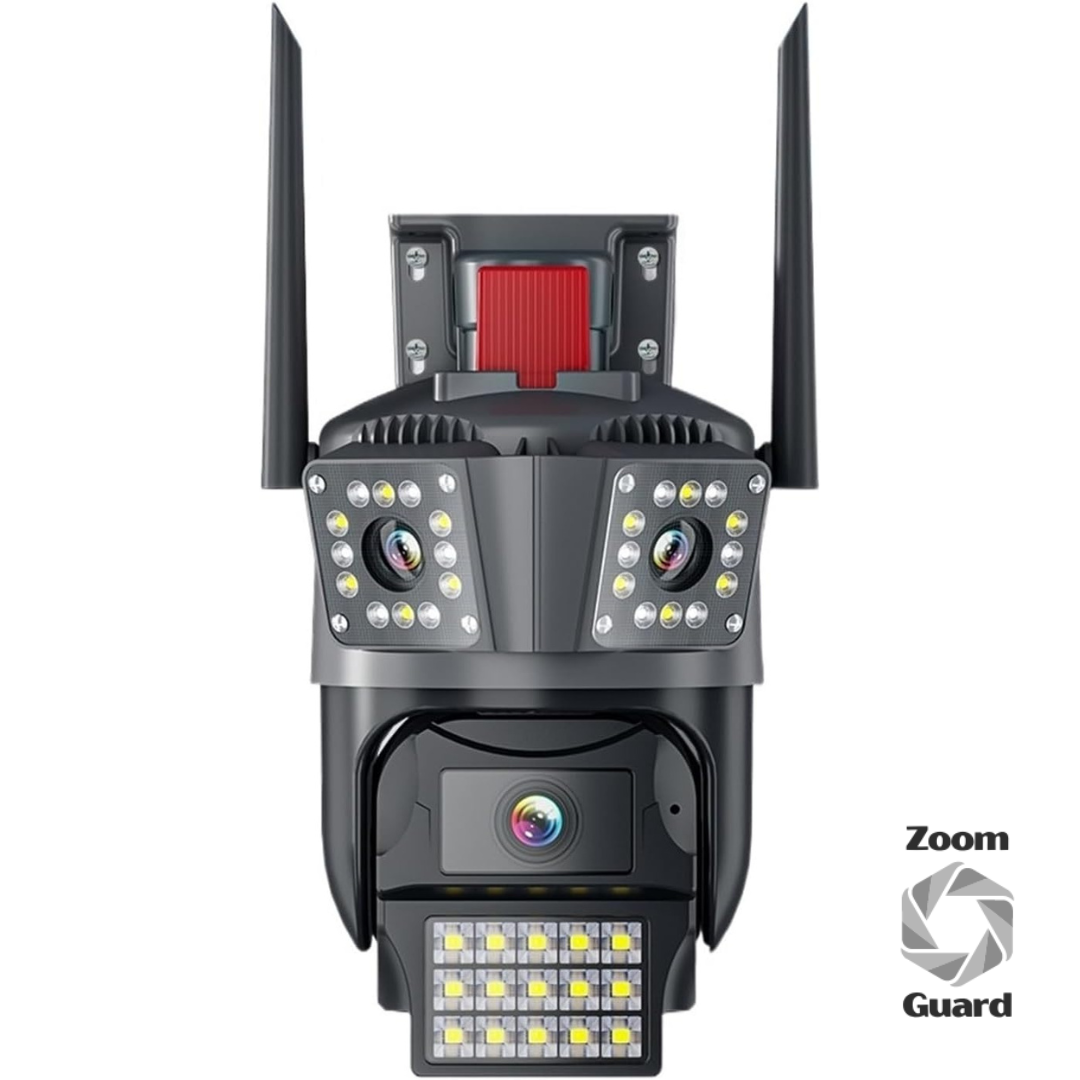 Zoom Guard: Cámara de Seguridad WiFi - Solar