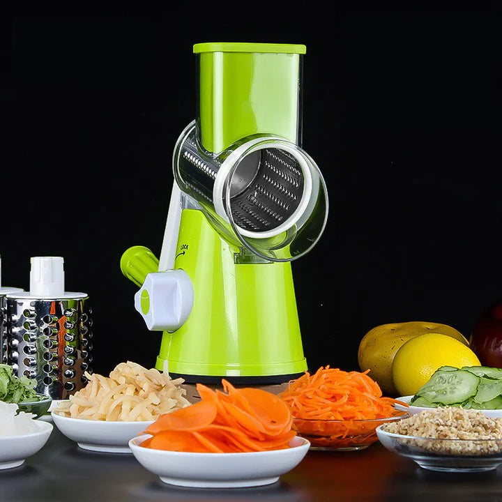 ¡No Más Esfuerzo! 🥕🔪 Picador 3 en 1 – Verduras Frescas 🌿 Listas en Segundos ⏱️