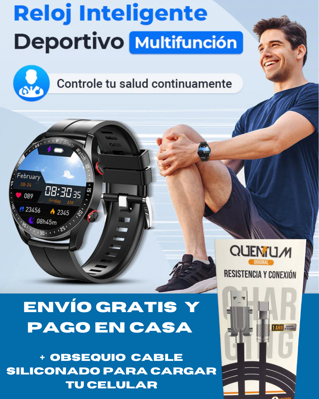 70% OFF 💥 RELOJ INTELIGENTE VITAL WATCH